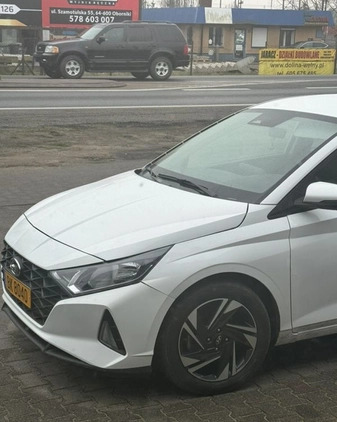 Hyundai i20 cena 59000 przebieg: 22000, rok produkcji 2021 z Ostroróg małe 29